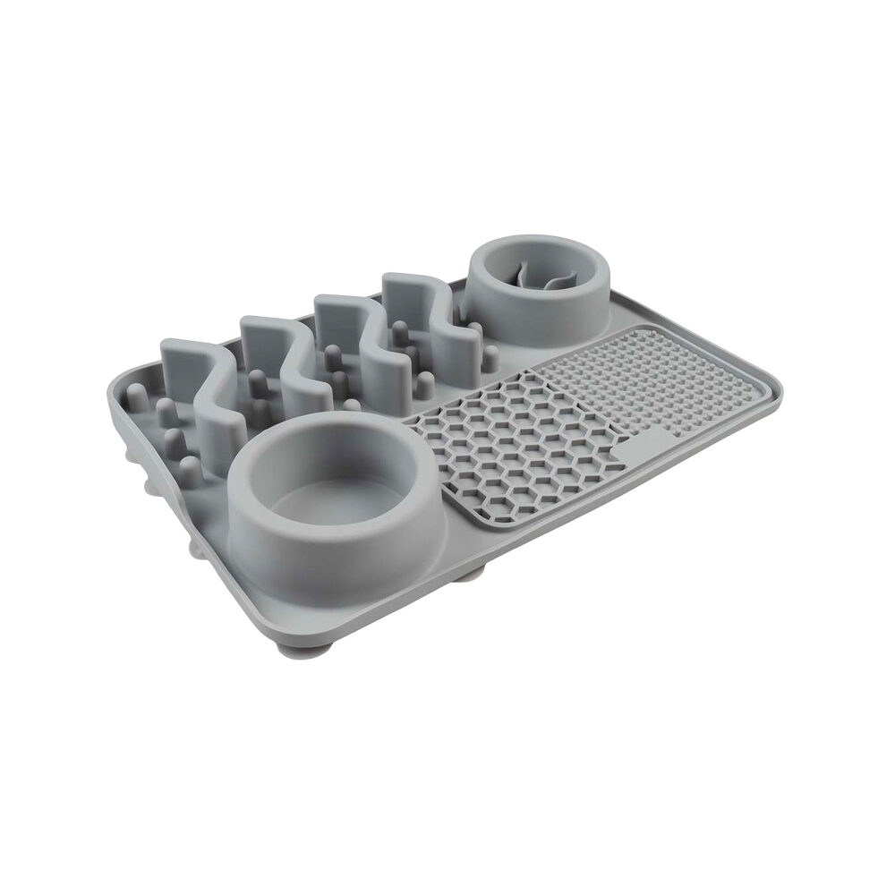 Duvo+ Slow feeder bowl 4-in-1