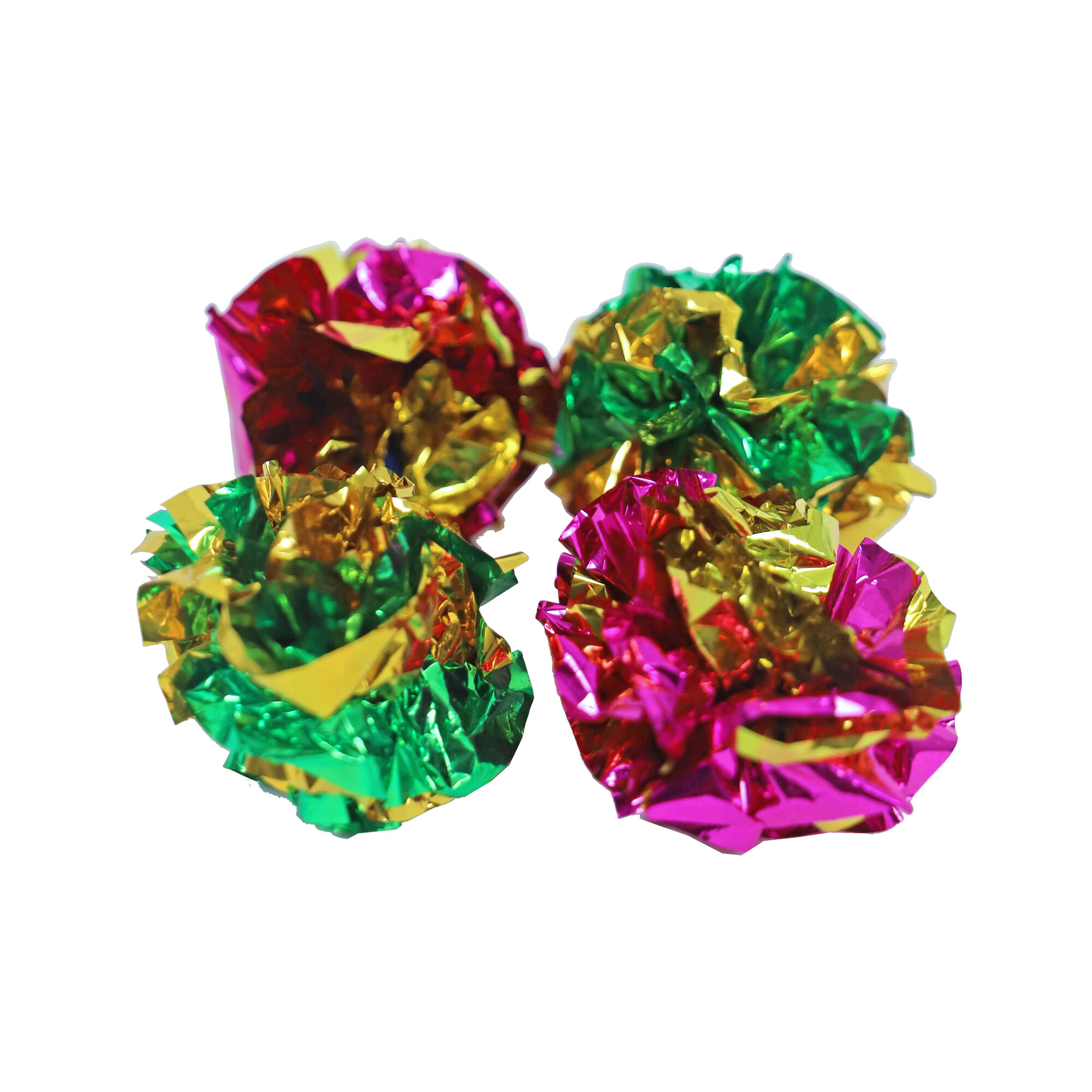 Boon Crinkel Ball Blisterpack Cat toys - 4 pcs.