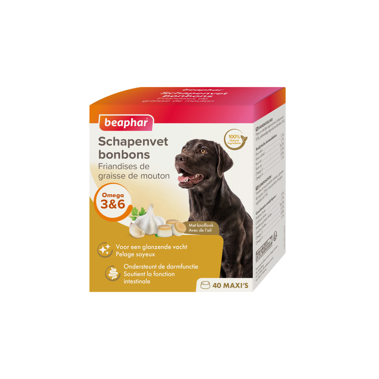 Beaphar Sheep Fat Bonbons Seaweed Mini - 245g