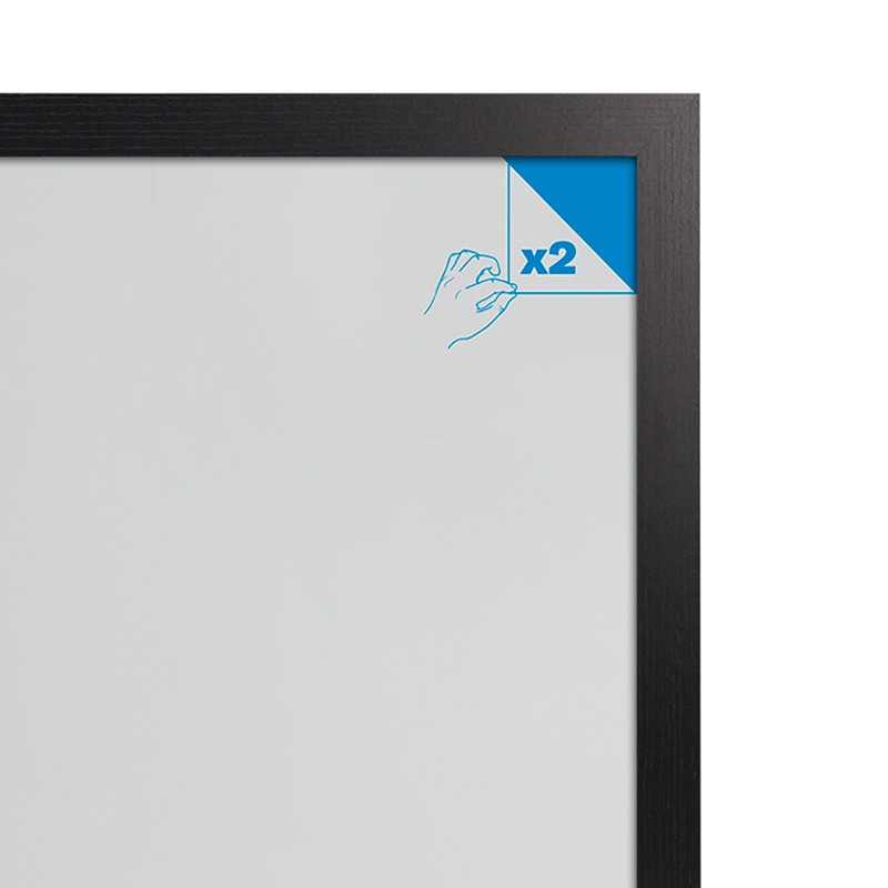 MDF Black Frame (33 x 95 cm)
