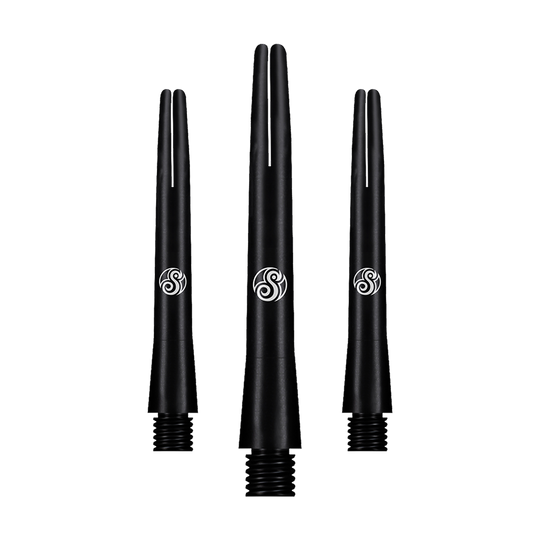 Shot Aluminum Shafts Black