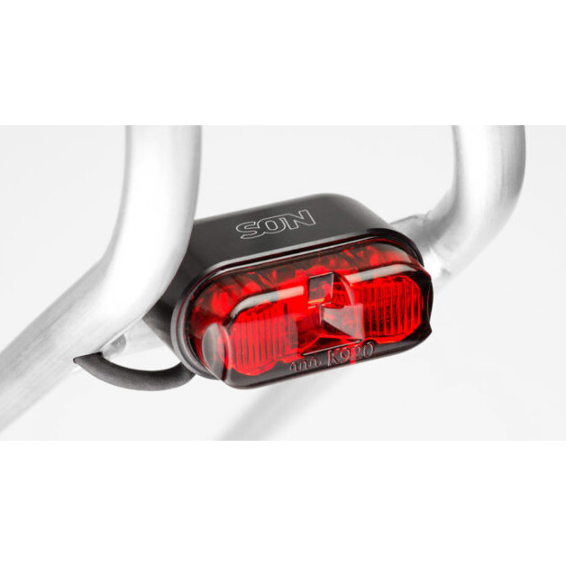 SON Rear Light for Carrier Tube Mounting - black