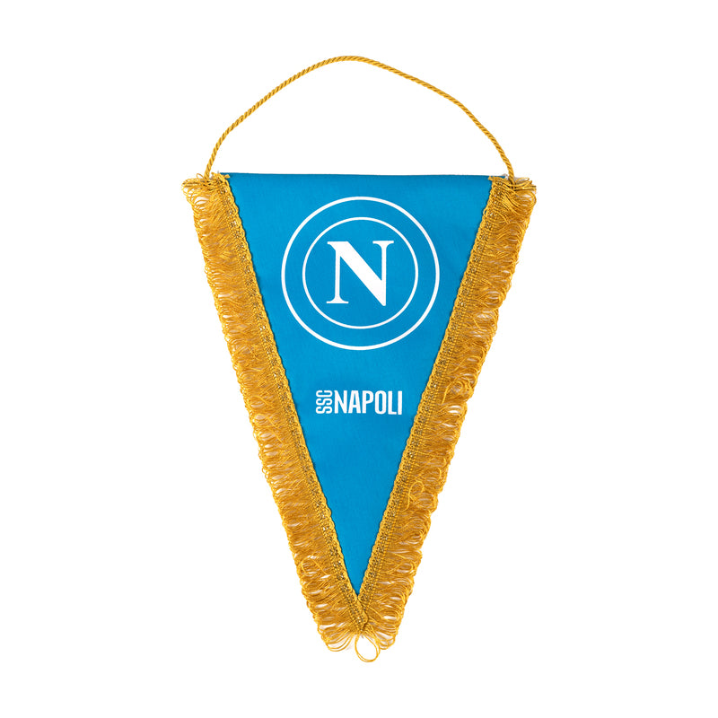 SSC Napoli Sky Blue Triangular Pennant