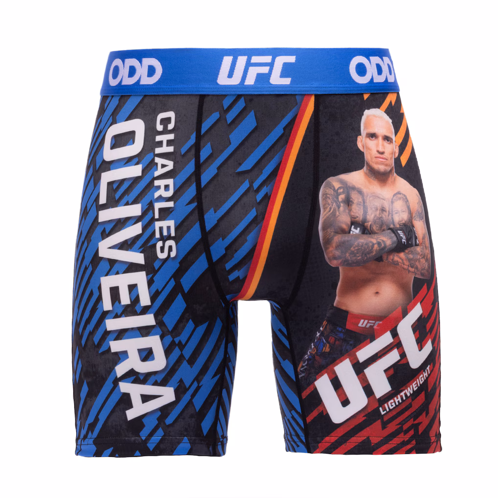 Men's Odd Sox  Blue Charles Oliveira Boxer Briefs