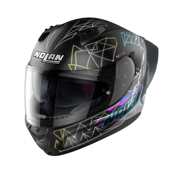 Nolan N60-6 SPORT Full-Face Helmet - RAINDANCE - Black / BlueRef: NL1541