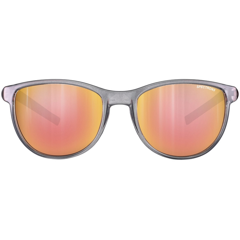 Julbo Idol Junior Sunglasses - Grey Translucent Glossy / Pastel Pink Matt - Pink Gold Spectron 3