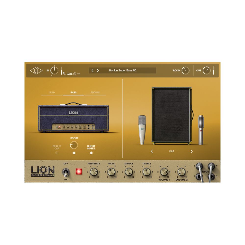 Universal Audio UAD Lion '68 Super Lead Amp – Thomann Ireland