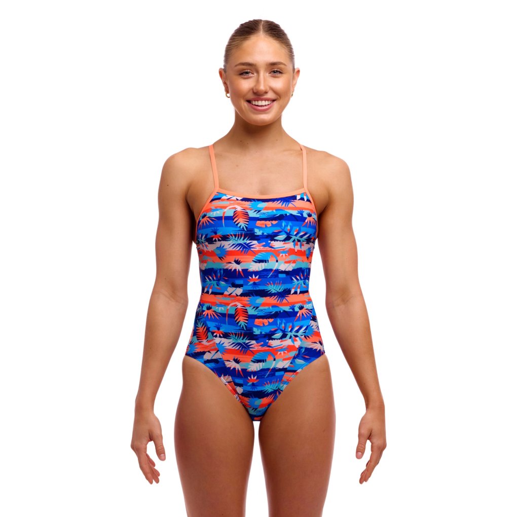 Funkita Single Strap Eco One Piece Swimsuit Women - Forever Fossil