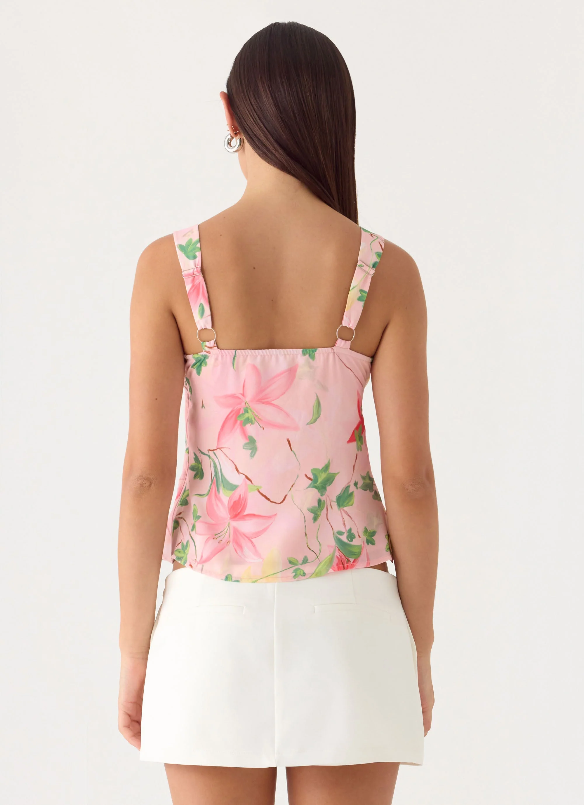 Loop Cami Top - Blooming Spring