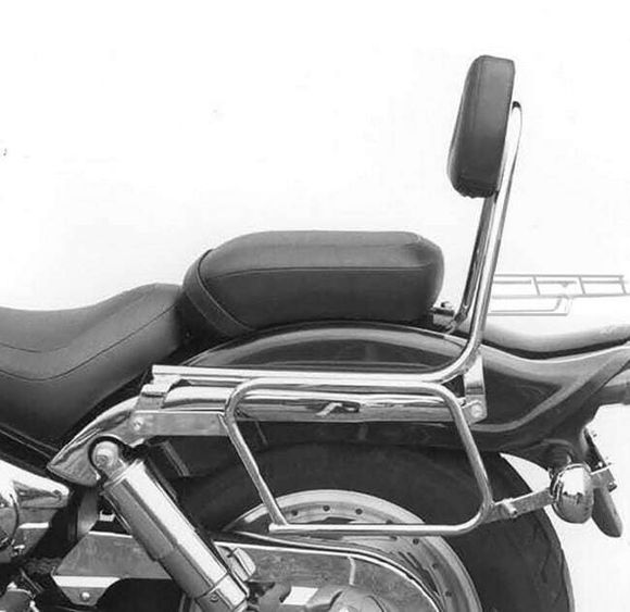 Porte Bagage Hepco & Becker avec sissybar - chromeSUZUKI 800 VZ 800 MARAUDER - 1997 - 2003Ref : HBE05472A / 611310 00 02