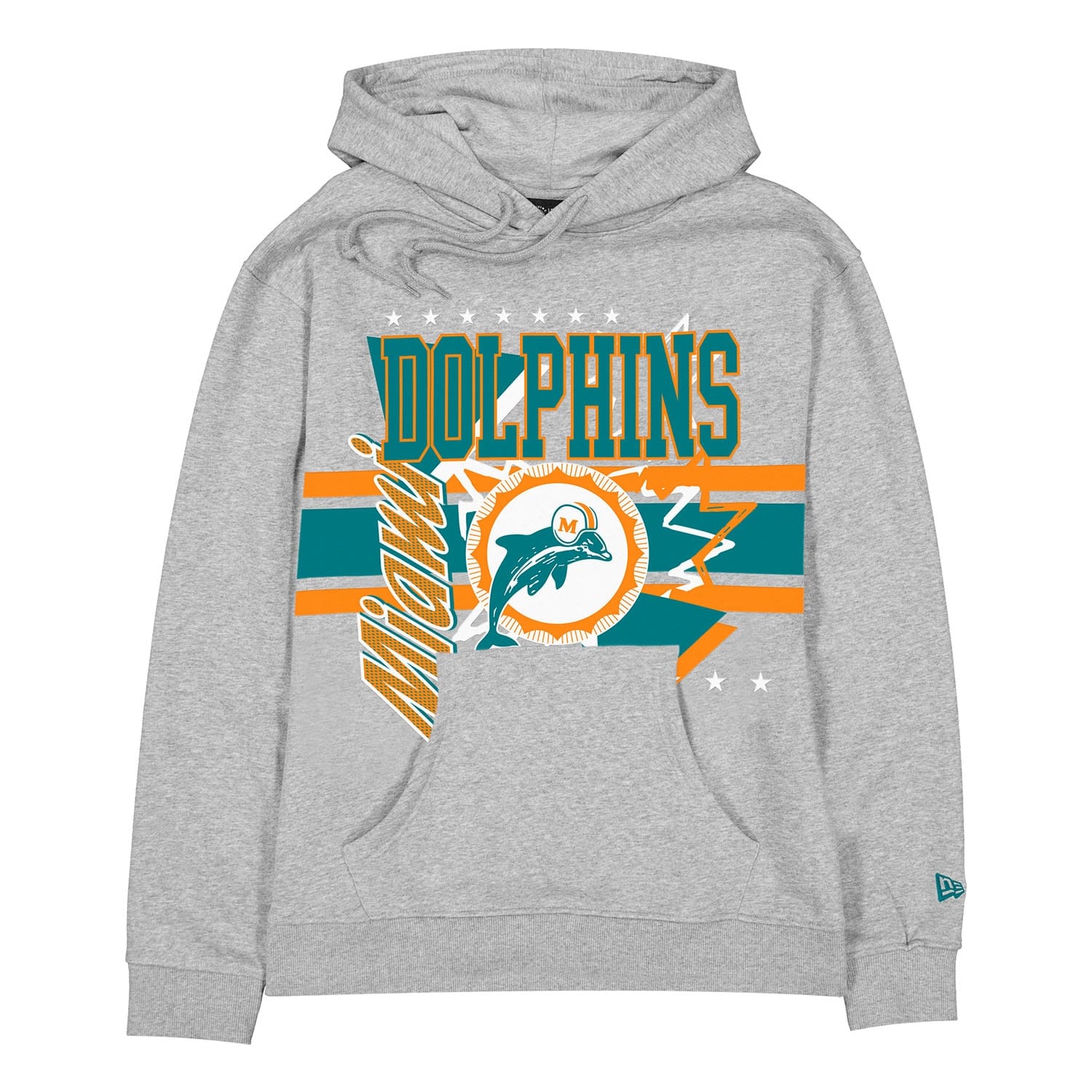 Miami Dolphins Sport Classics Oversized NFL Hoodie Gray