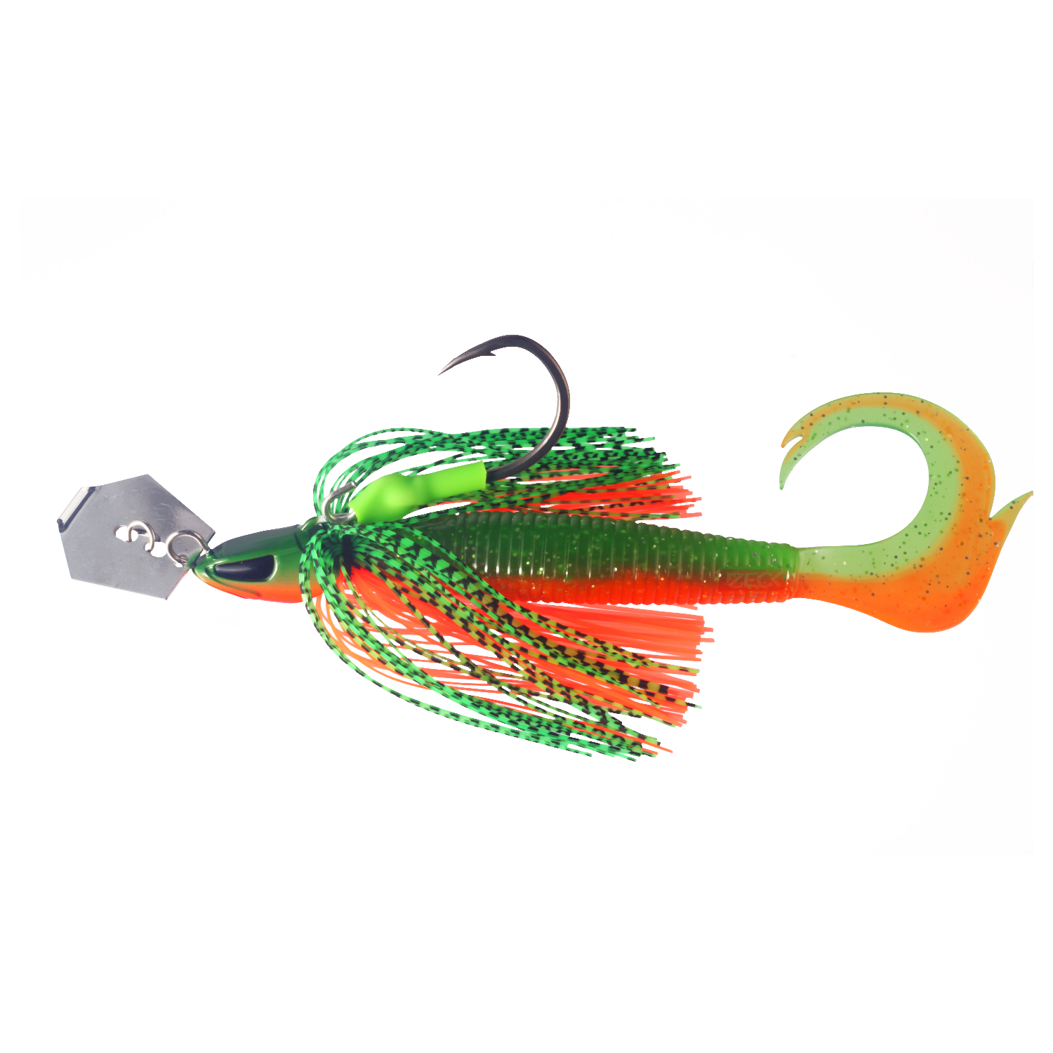 Zeck Bladed Cat Jig (Fire Perch)