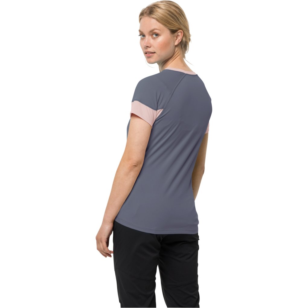Jack Wolfskin Narrows T-Shirt Women - dolphin