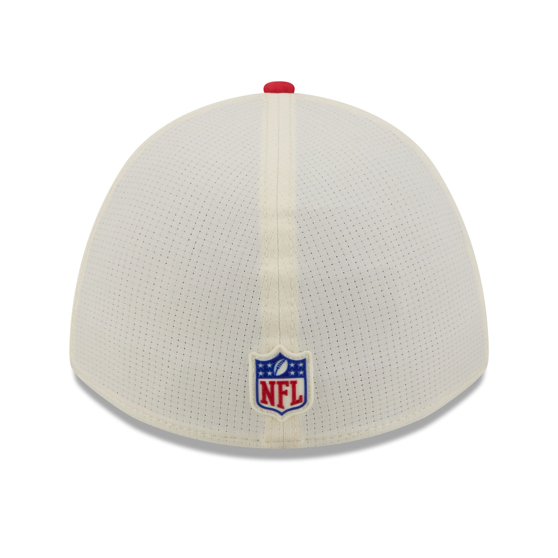 Kansas City Chiefs 2026 NFL Training Camp 39THIRTY Flex Cap Cream/Red