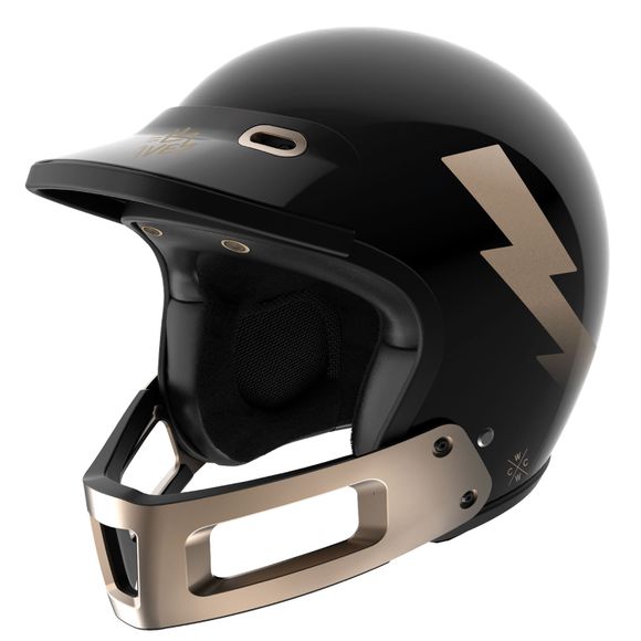 Qwart CC Jet Helmet - Black / BeigeRef: QWA0009