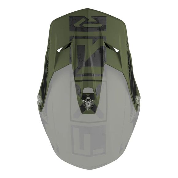 FXR CLUTCH STEALTH 24 2026 MX Visor - Green / BlackRef: FXR0950 / 241709-7500-00