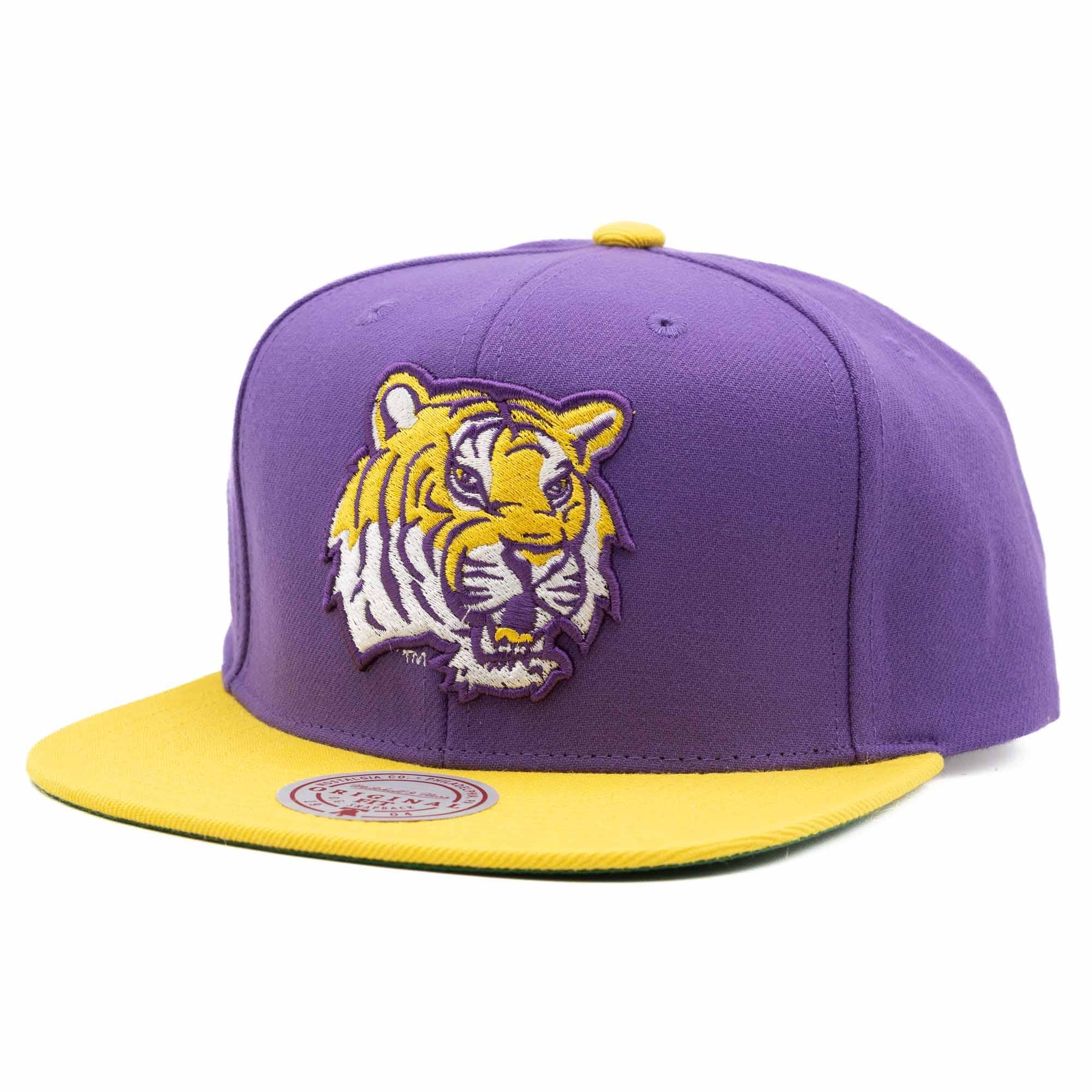 LSU Tigers Team Tone Mitchell & Ness Original Fit Snapback NCAA Cap