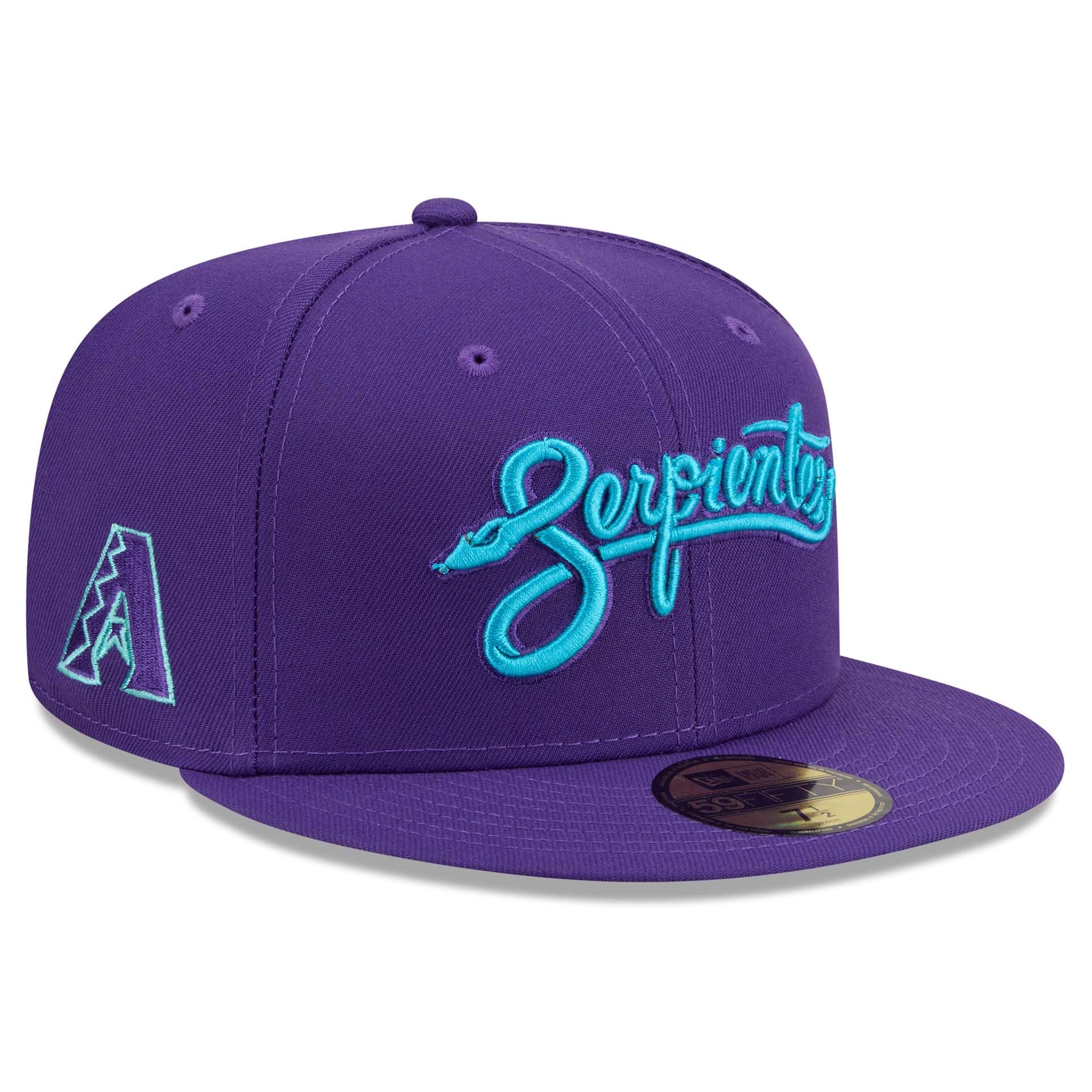 Arizona Diamondbacks MLB City Connect Fan Pack 59FIFTY Fitted Cap Purple