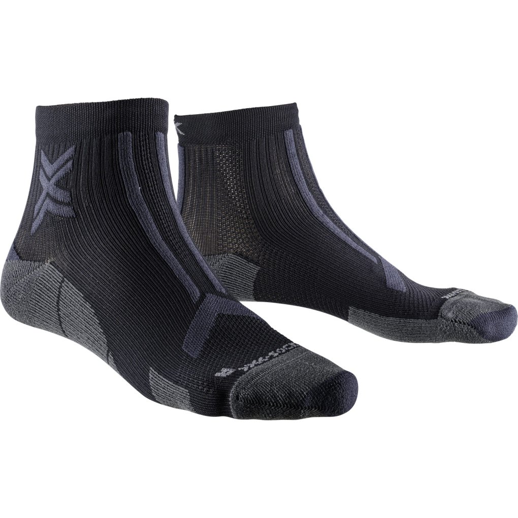 X-Socks Trail Run Discover Ankle Socks Men - black/charcoal