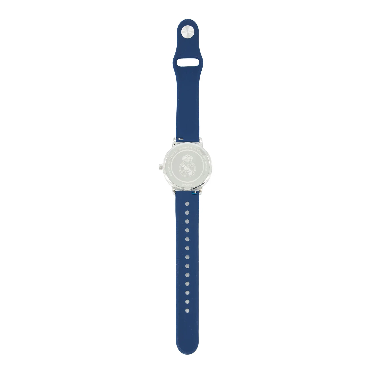 Small Analogue Watch Silicone Strap Blue