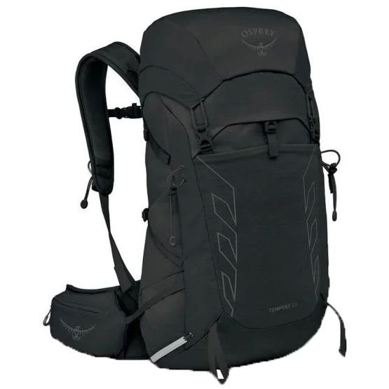 Osprey Tempest 33 Extended Fit Backpack Women - Black/Coal Grey
