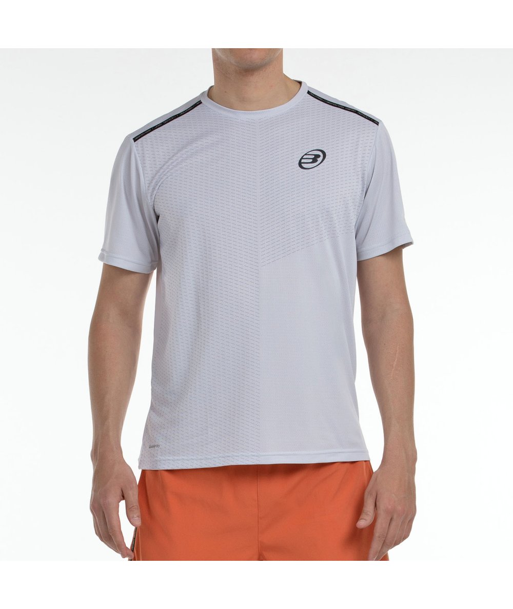 T-SHIRT BULLPADEL MESIA GREY PEARL
