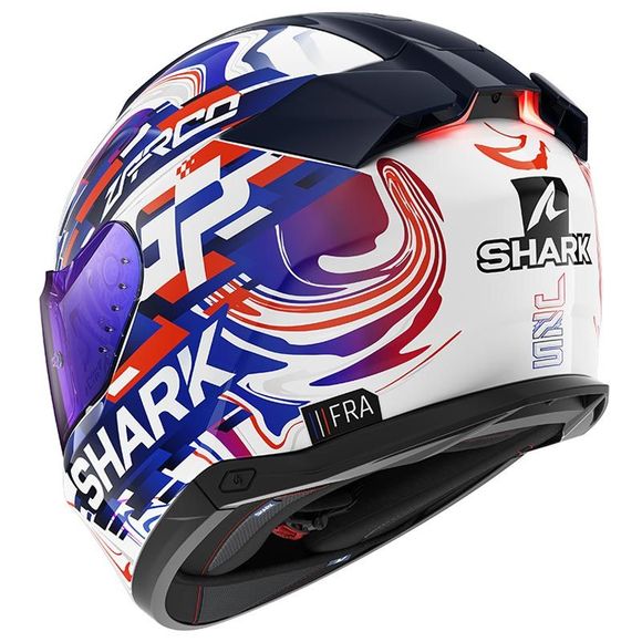 Shark SKWAL i3 REPLICA ZARCO GP DE FCE Full-Face Helmet - White / PurpleRef: SH1745