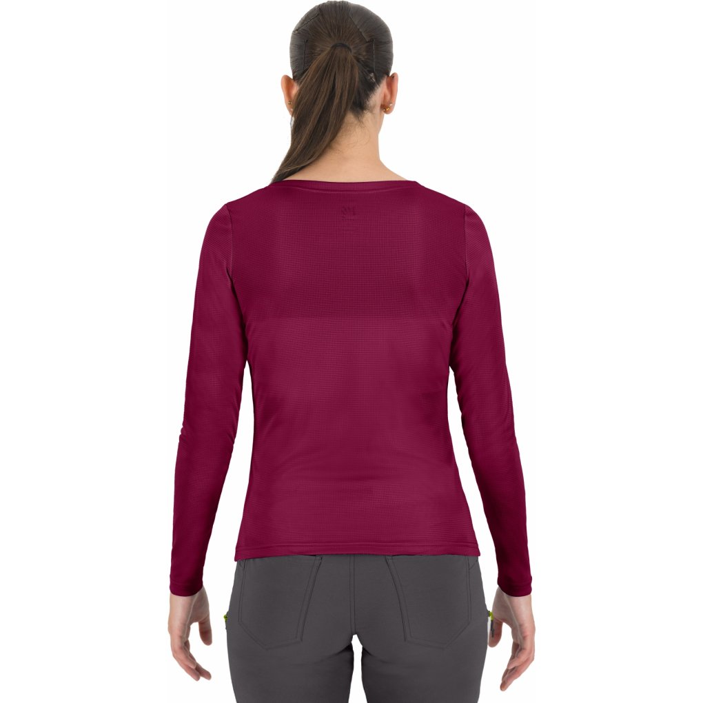 Karpos Loma Evo Longsleeve Shirt Women - beet red