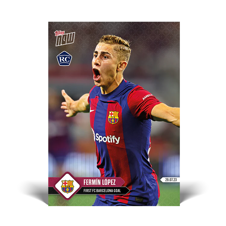 Topps UK - First FC Barcelona goal - BARCELONA TOPPS NOW® Card #001