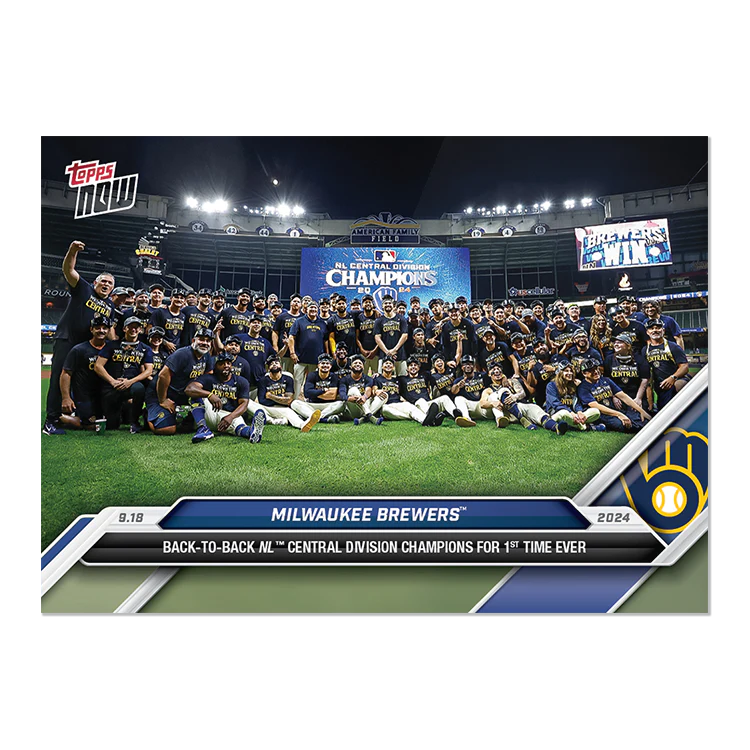 Milwaukee Brewers - 2024 MLB TOPPS NOW® Card 715