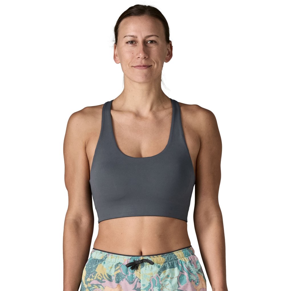 Patagonia Maipo Mid Impact Bra Women - Kaleido: Black