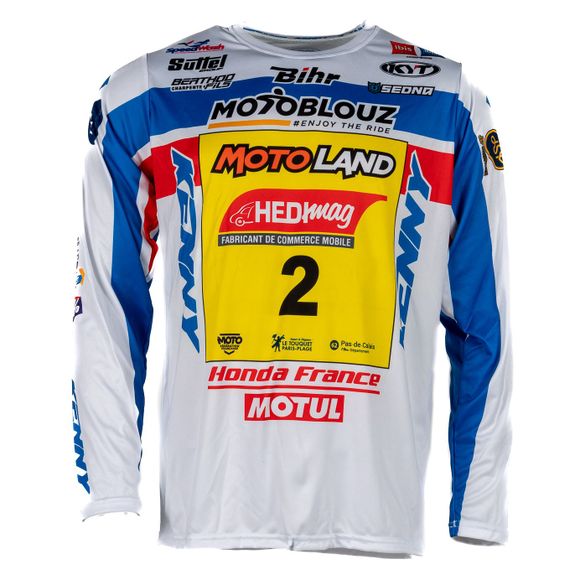Kenny cross Honda MOTOBLOUZ Sr Lars Van Berkel 2025 - Bleu / WhiteRef: KE2488 / 251-3304050-01