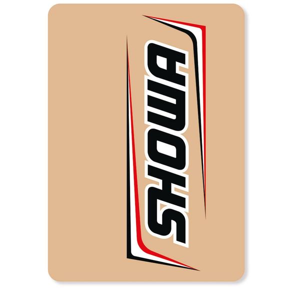 D'cor Showa fork stickers - Black / WhiteRef: DCO0020 / 40-80-116