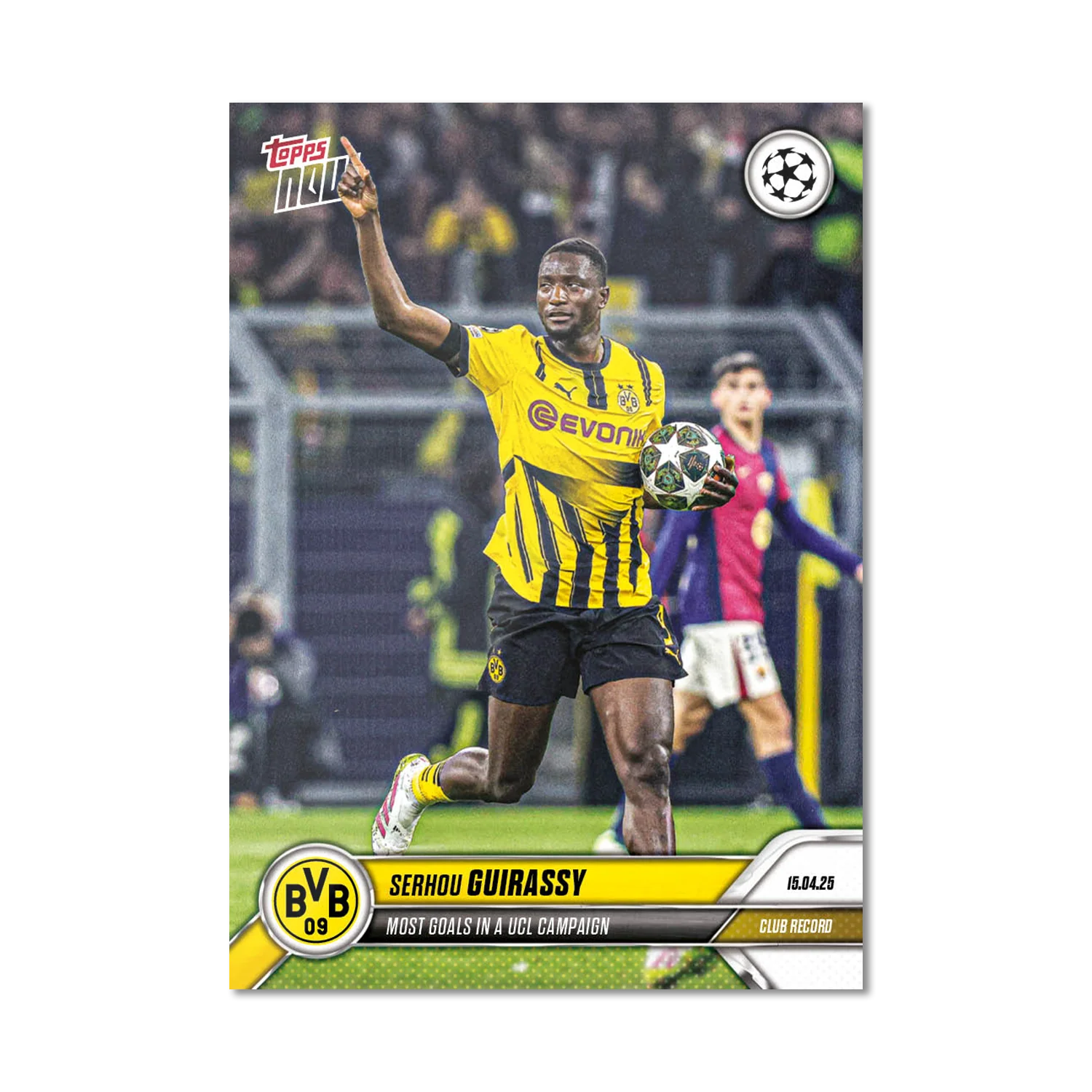 Serhou Guirassy - 2024-25 UCL Topps NOW® - Card 139