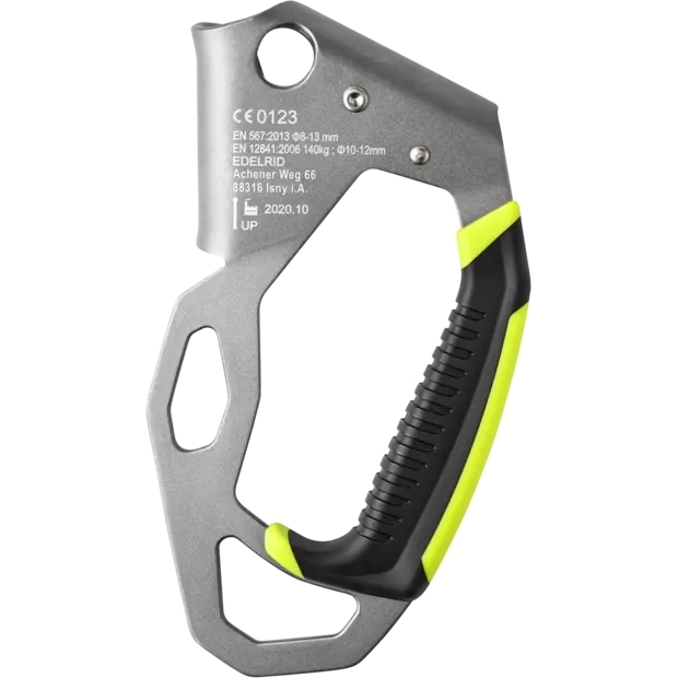 Edelrid Hand Cruiser Handled Ascender - Silver - Left