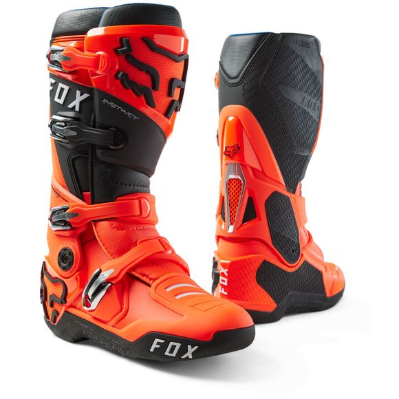 Fox INSTINCT 2.0 2024 cross Boots - Orange / BlackRef: fx3726-c51306