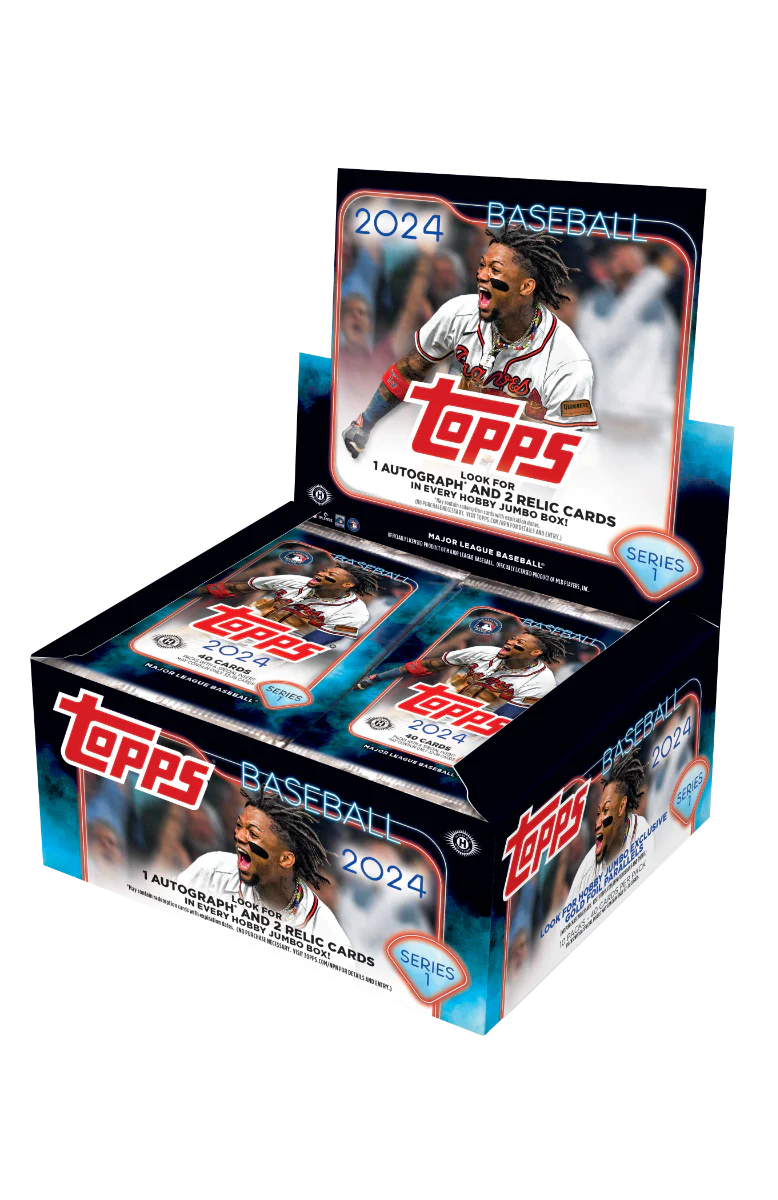 2024 Topps Baseball Series 1 - Hobby Jumbo Box - UK