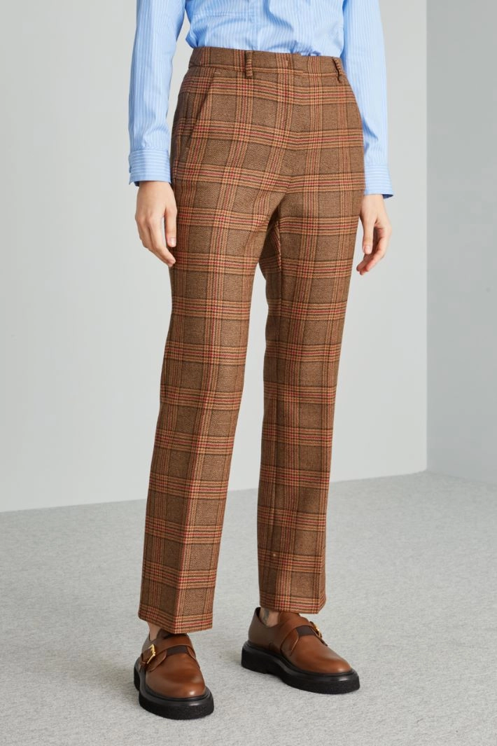 Batavia trousers - RED BROWN TOBACCO