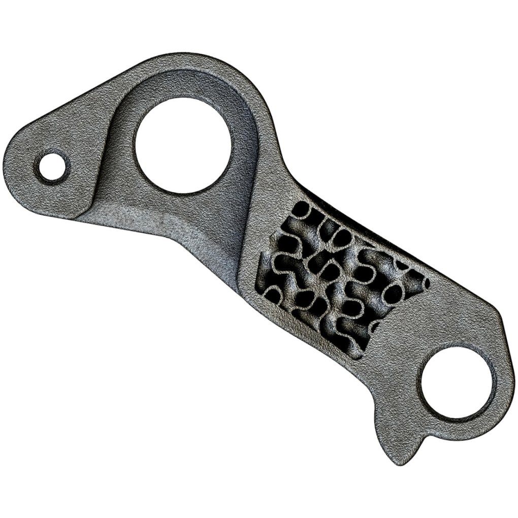 SILCA 109 Titanium Derailleur Hanger | Pinarello | Shimano, DM - silver