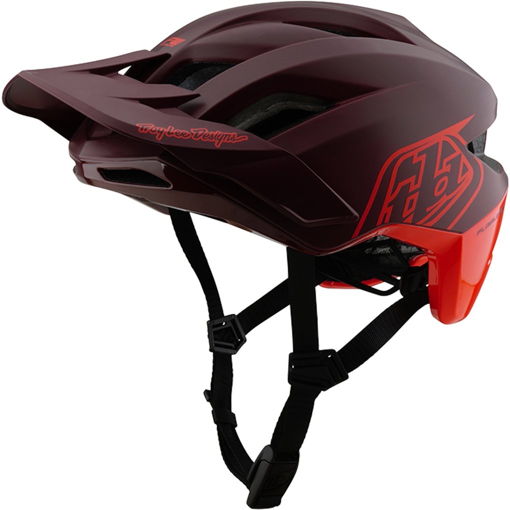 Troy Lee Designs Flowline SE MIPS Helmet - Badge Maroon