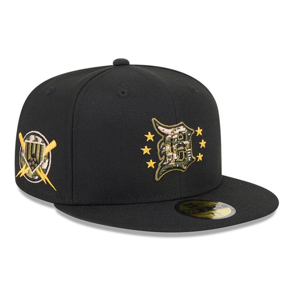 Detroit Tigers 2024 MLB Authentic Armed Forces New Era 59FIFTY Fitted Cap