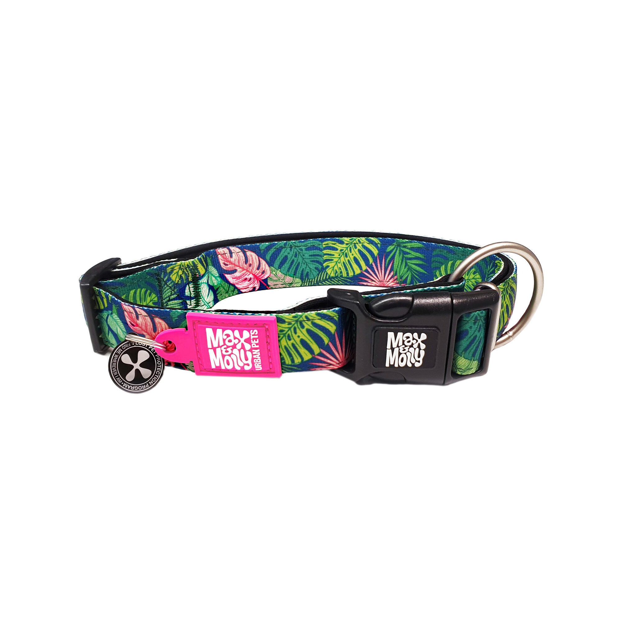 Max & Molly Smart ID Collar - Tropical - XS