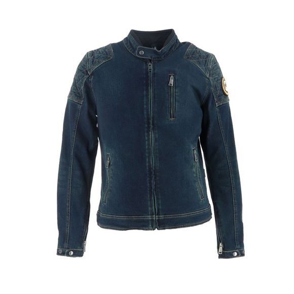 Helstons URBAN Motorcycle Denim Jacket - BlueRef : HS1130