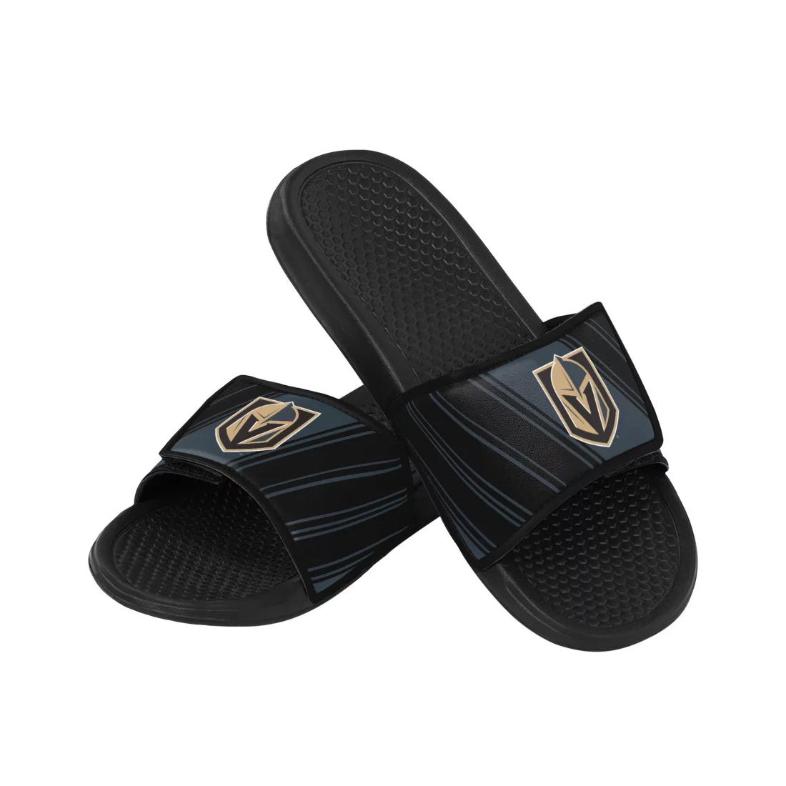 Vegas Golden Knights Legacy Velcro NHL Sport Slides