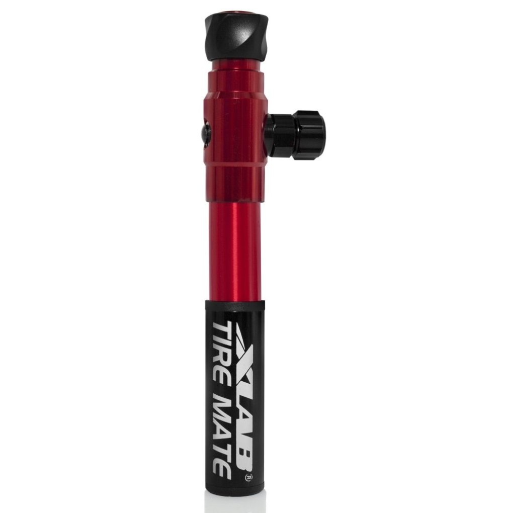 XLAB Tire Mate CO2 Inflator and Mini Pump - red