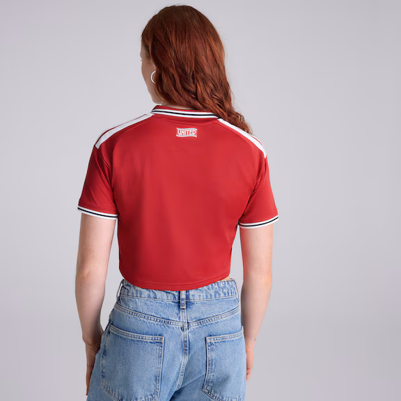 Manchester United Womens 26/27 Home Cropped Jersey