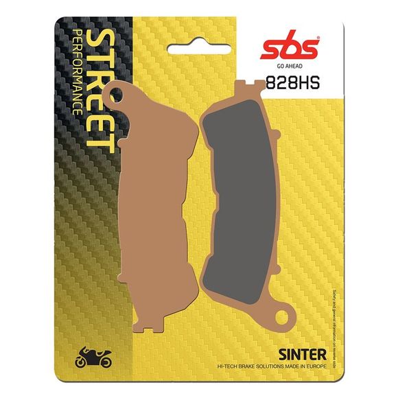 SBS 828HS Sinter Metal Brake Pads front/rear (ABS Specific per model)Ref: 828HS / 828070
