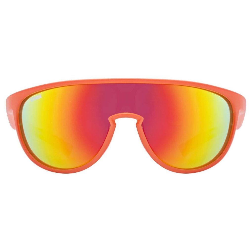 Uvex sportstyle 515 Kids Glasses - orange matt/mirror orange