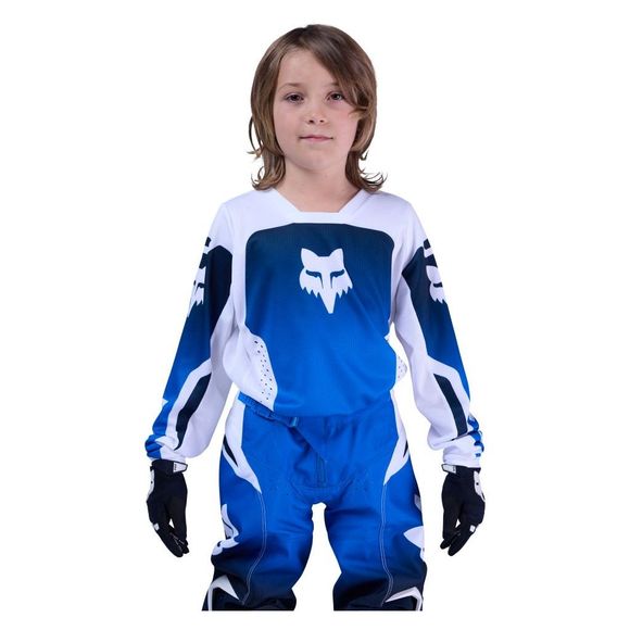 Maillot cross Fox 180 SHIELD ENFANT - BleuRef : FX6273