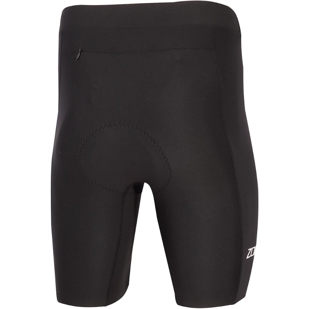 Zone3 Lava Long Distance Tri Shorts Men - black/white